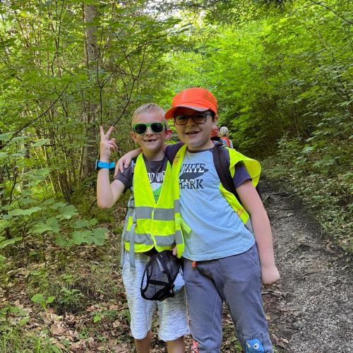 wandernde Kinder