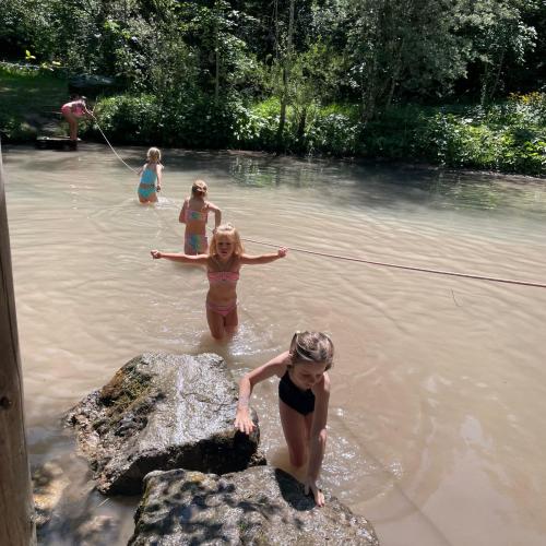Im Wasser
