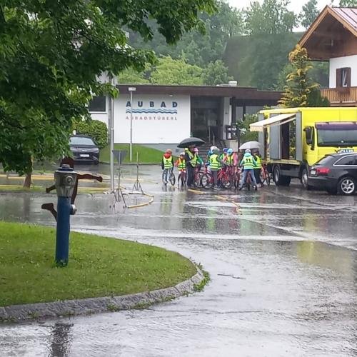 Beim Radfahren