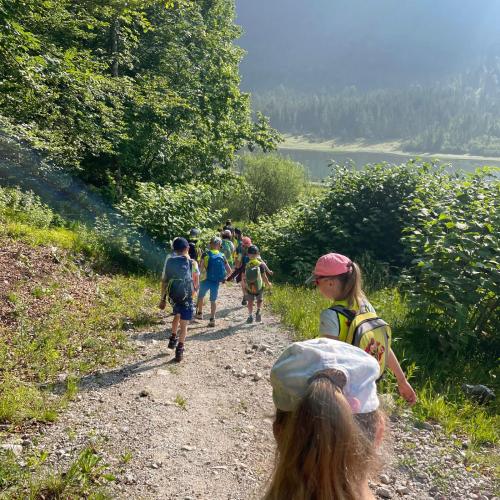 beim Wandern