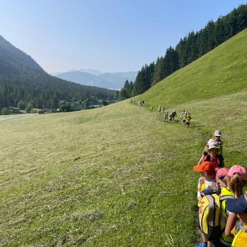beim Wandern