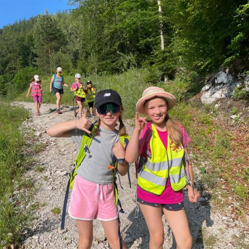 beim Wandern