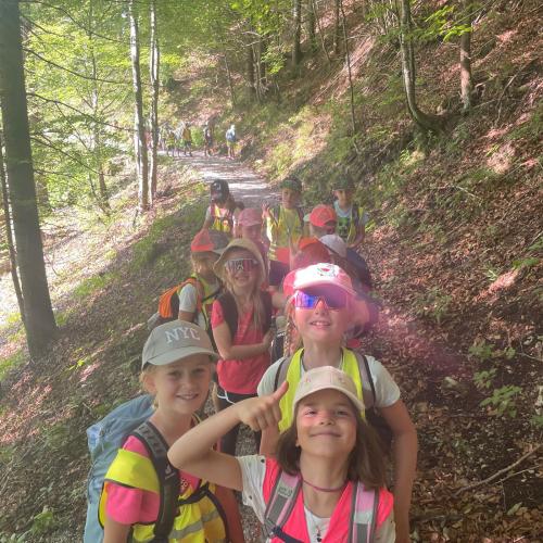 beim Wandern
