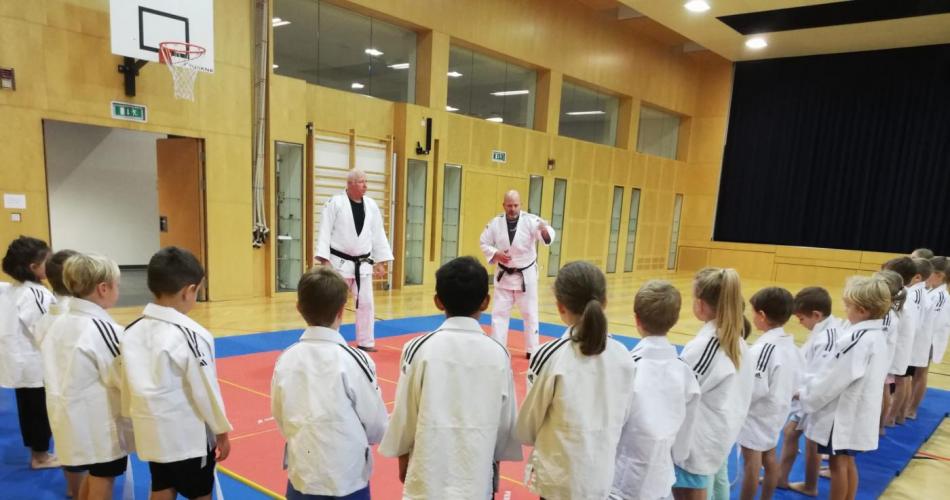 Kinder beim Judo